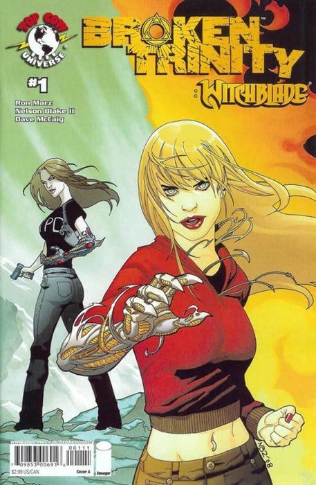 Broken Trinity/Witchblade (2008) #1 (Blake Cover A)
