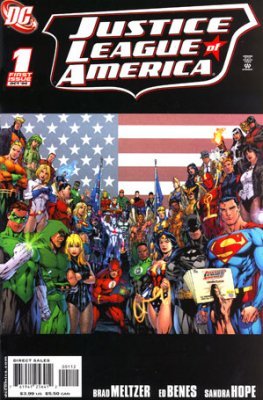 Justice League of America (2006) #1  (2nd Print Variant)