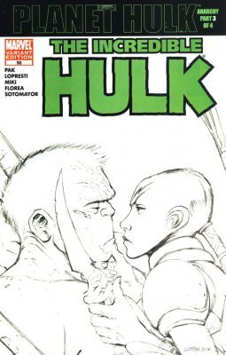 Incredible Hulk (2000) #98  (Sketch Variant)