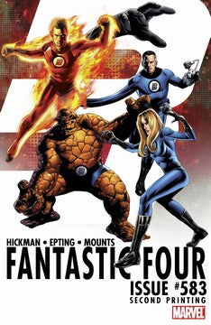 Fantastic Four (1998) #583 (2nd Print Epting Variant)