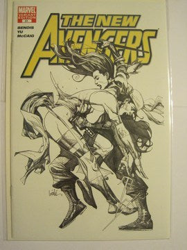 New Avengers (2004) #31 (1:50 Sketch Variant)
