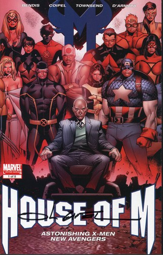 House of M (2005) #1 (Gatefold Cover Variant) (Signed by Oliver Coipel)