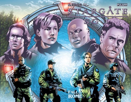 Stargate SG-1: Fall of Rome Prequel (2004) (Wrap Cover)