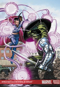 World War Hulk (2007) #4 (Romita Jr. Variant)