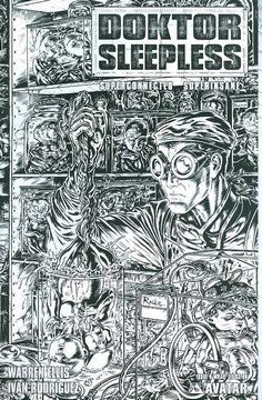 Doktor Sleepless (2007) #8 (Wrap Cover)