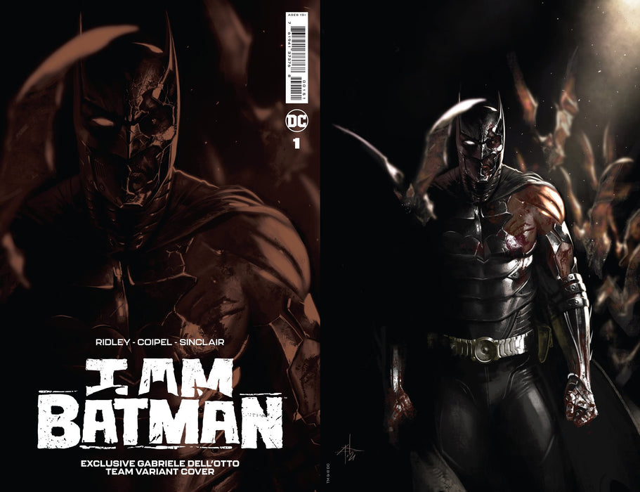 I AM BATMAN #1 CVR D TEAM GABRIELE DELL OTTO CARD STOCK VAR