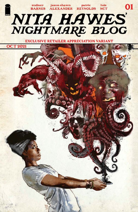 NITA HAWES NIGHTMARE BLOG #1 CVR F ONE PER STORE VARIANT