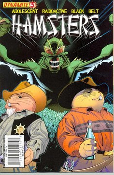 Adolescent Radioactive Black Belt Hamsters (2008) #3 (Nguyen Cover)