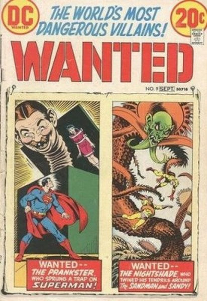 Wanted, the World's Most Dangerous Villains (1972) #9