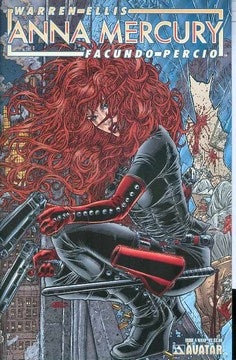 Anna Mercury (2008) #4 (Wrap Cover)