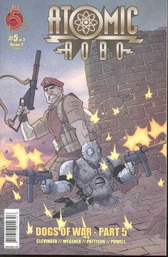 Atomic Robo: Dogs of War (2008) #5