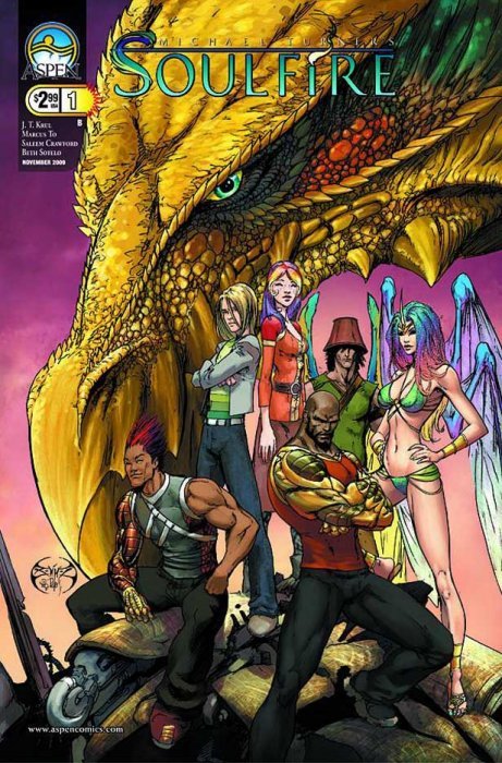 Soulfire (2009) #1 (Benitez Cover)