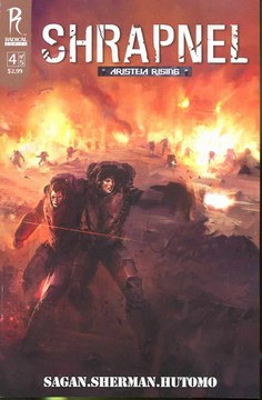 Shrapnel (2009) #4 (Mozsi Cover B)