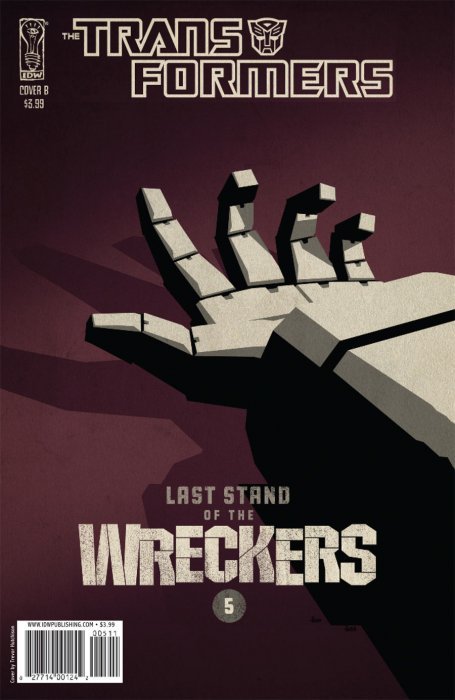 Transformers: Last Stand of the Wreckers (2010) #5 (Cover B Hutchison)