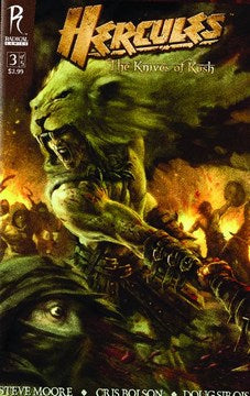 Hercules: Knives of Kush (2009) #3 (B Cover Mandryk)