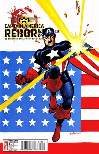 Captain Amerca Reborn (2009) #2 (1:25 Tim Sale Variant)