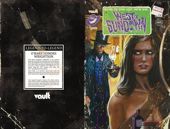 WEST OF SUNDOWN #1 One Per Store James O’Barr Variant