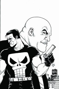 Punisher Max (2009) #1 (2nd Print Dillon Sketch Variant)
