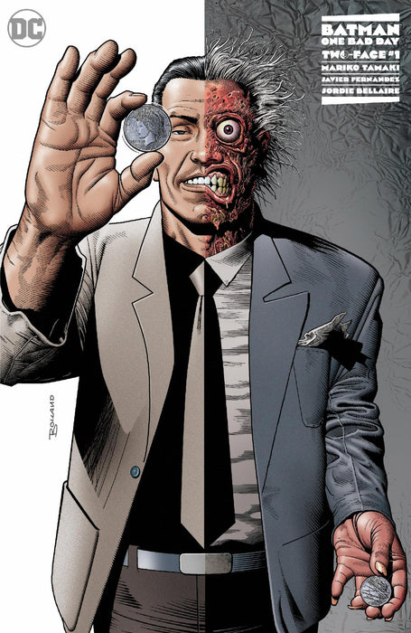BATMAN ONE BAD DAY TWO-FACE #1 (ONE SHOT) CVR E INC 1:100 BRIAN BOLLAND VAR