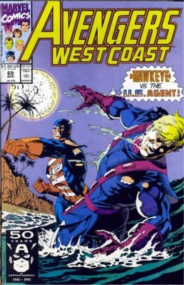 Avengers West Coast (1989) #69