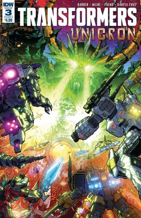 Transformers Unicron (2018) #3 (Cover A Milne)