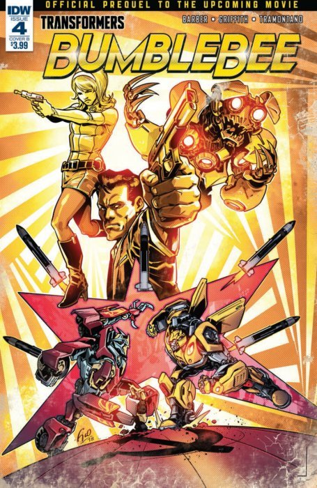 Transformers Bumblebee Movie Prequel (2018) #4 (CVR B OSSIO)