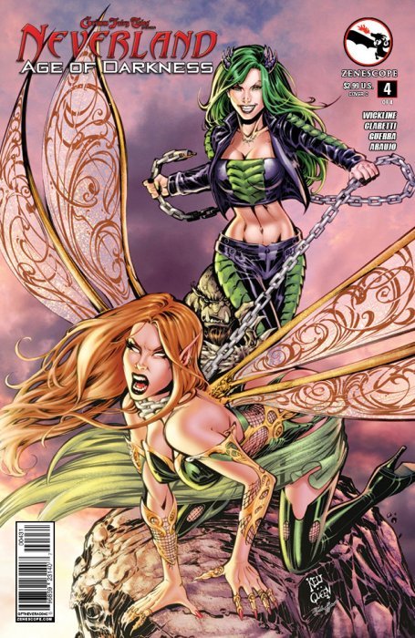 Grimm Fairy Tales Neverland Age of Darkness (2014) #4 (C Cover Cha)