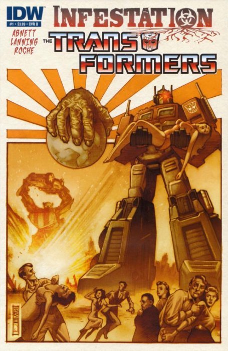 Transformers: Infestation (2011) #1 (Cover B)