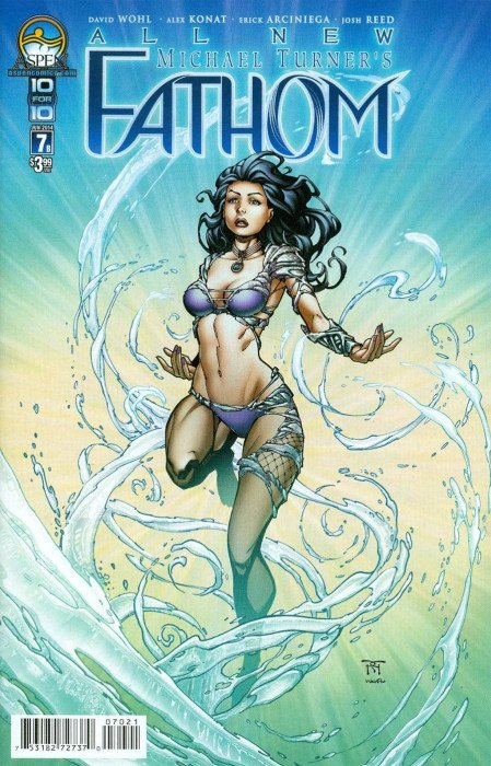All New Fathom (2013) #7 (Direct Market Cover B)