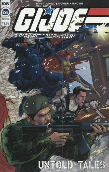 GI JOE A REAL AMERICAN HERO #276 CVR A DIAZ