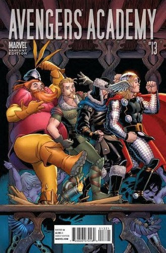 Avengers Academy (2010) #13 (Thor Goes To Hollywood Variant)