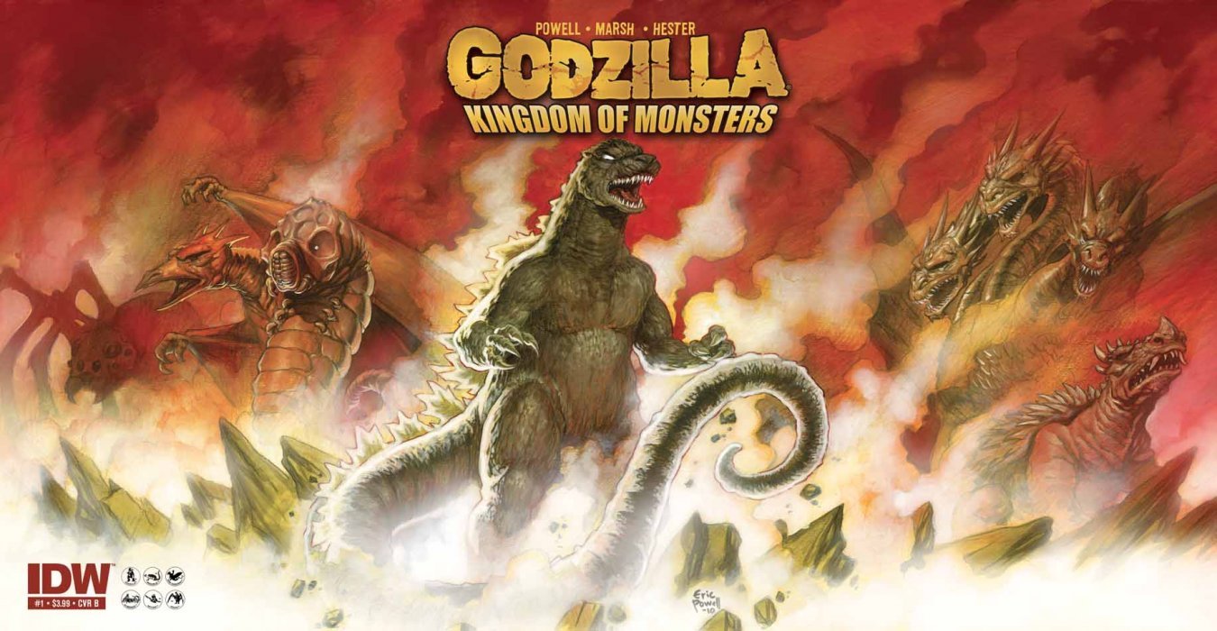 Godzilla: Kingdom of Monsters (2011) #1 (Wrap Cover)