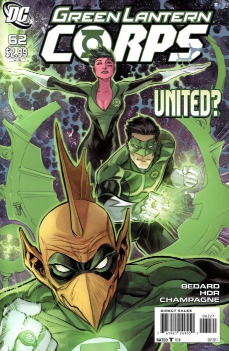 Green Lantern Corps (2006) #62 (Variant Edition)