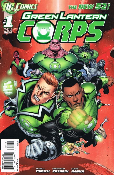 Green Lantern Corps (2011) #1 (2nd Print)