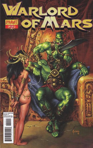 Warlord of Mars (2010) #20 (Jusko Cover)