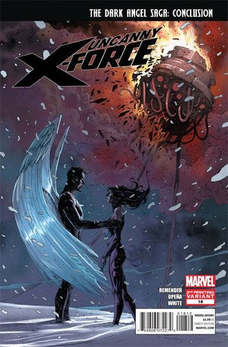Uncanny X-Force (2010) #18 (2nd Print Opena Variant)