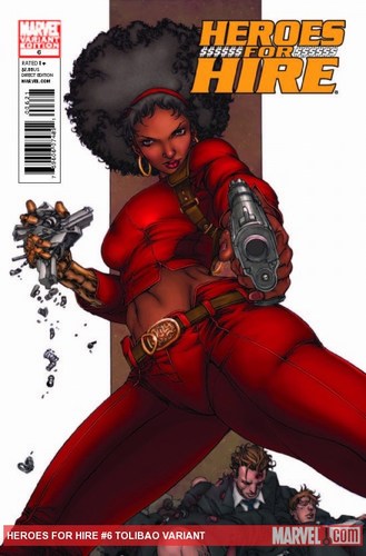 Heroes for Hire (2010) #6 (Tolibao Variant)