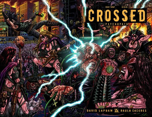 Crossed: Psycopath (2011) #7 (Wrap Cover)