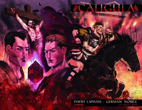 Caligula (2011) #5 (Wrap Cover)
