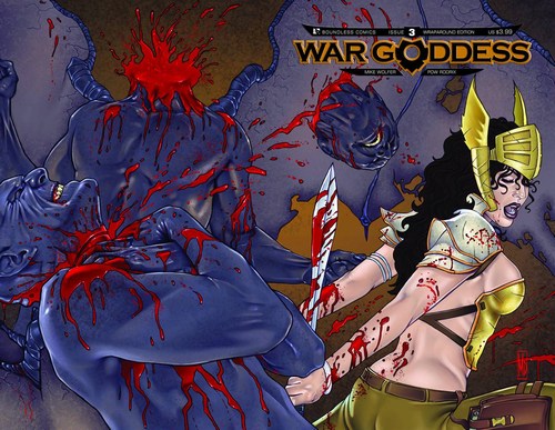 War Goddess (2011) #3 (Wrap Cover)