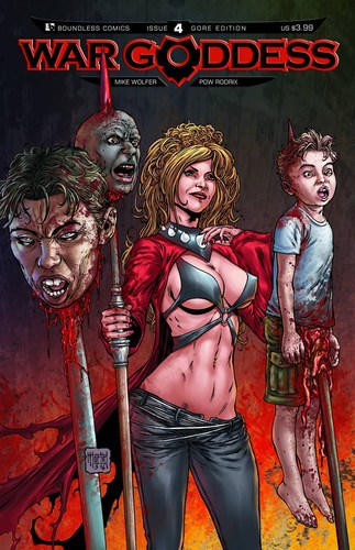 War Goddess (2011) #4 (Gore Cover)