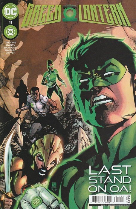 GREEN LANTERN #11 CVR A BERNARD CHANG & ALEX SINCLAIR