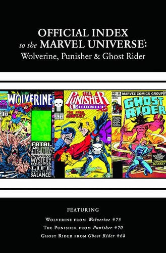 Wolverine, Punisher & Ghost Rider Official Index of the Marvel Universe (2011) #3