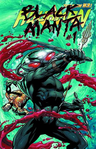 Aquaman (2011) #23.1 (Black Manta 2D Cover)
