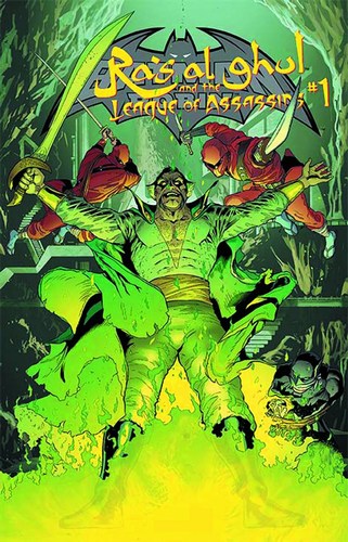 Batman and… (2011) #23.3 (Ras Al Ghul 2D Cover)