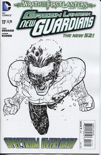 Green Lantern: New Guardians (2011) #17 (1:25 Variant)
