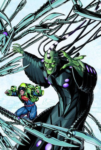Superman (2011) #23.2 (Brainiac 3D Cover)