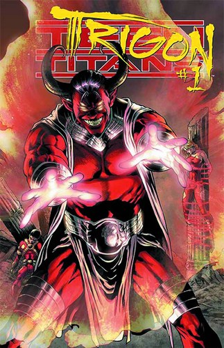 Teen Titans (2011) #23.1 (Trigon 2D Cover)