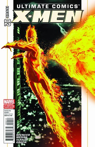 Ultimate Comics: X-Men (2011) #2 (2nd Print Andrews Variant)
