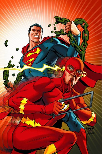 Action Comics (2011) #38 (Flash 75 Variant)